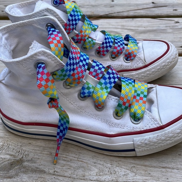 Converse Unisex Hi-Top Sneakers Size W5/ M3 - Picture 3 of 12